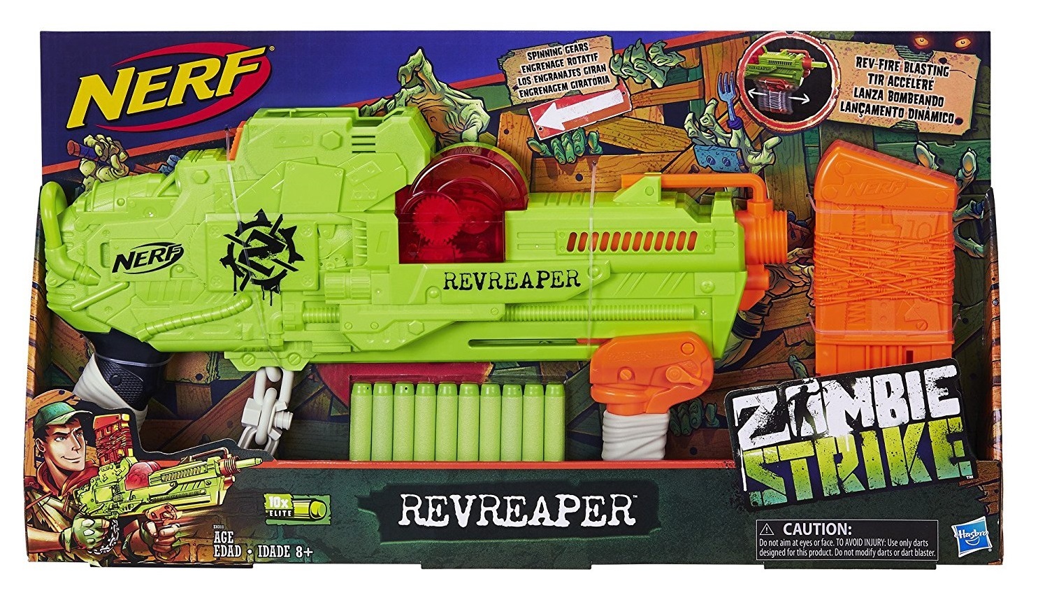 Nerf: Zombie Strike - Revreaper Blaster