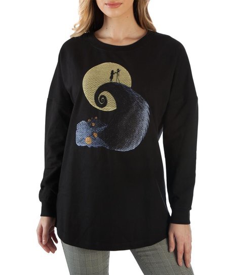 Nightmare Before Christmas - Slim-Fit Drop Shoulder Pullover (Small) image