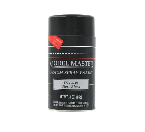 Model Master: Enamel Aerosol - Black (Gloss) image