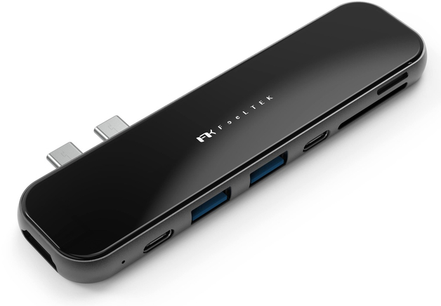 Feeltek Jet Glass 7-in-2 USB-C Hub