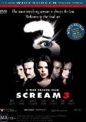 Scream 3 on DVD Scream 3 on DVD