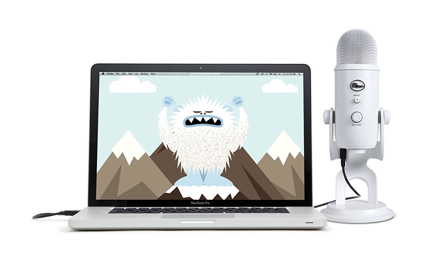 Blue Microphones Yeti Multi-Pattern USB Microphone (White) for image