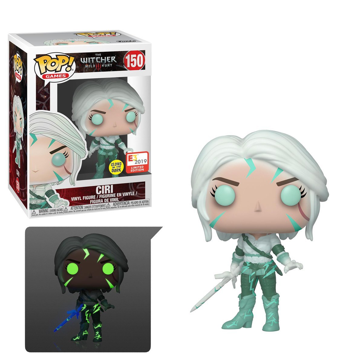 Witcher - Ciri (Magic Glow) Pop! Vinyl Figure image