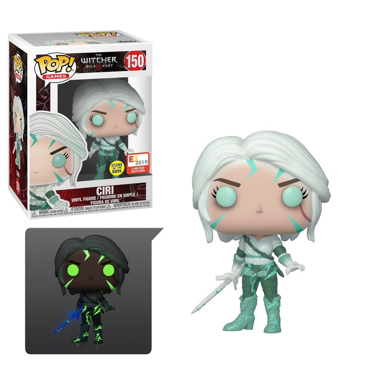 Ciri (Magic Glow) - Pop! Vinyl Figure image