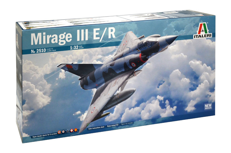 Italeri: 1/32 Dassault Mirage III E/R Model Kit image