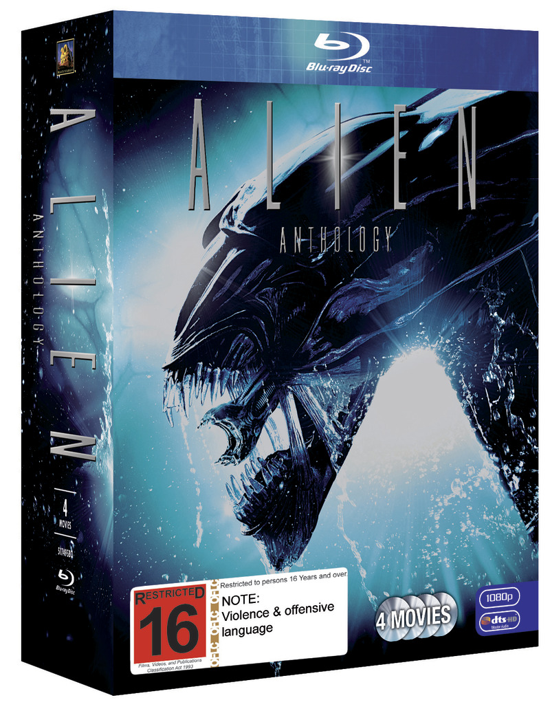 Alien Anthology Box Set Bluray Buy Now at Mighty Ape NZ