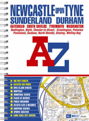 Newcastle Upon Tyne Street Atlas by Geographers A-Z Map Company