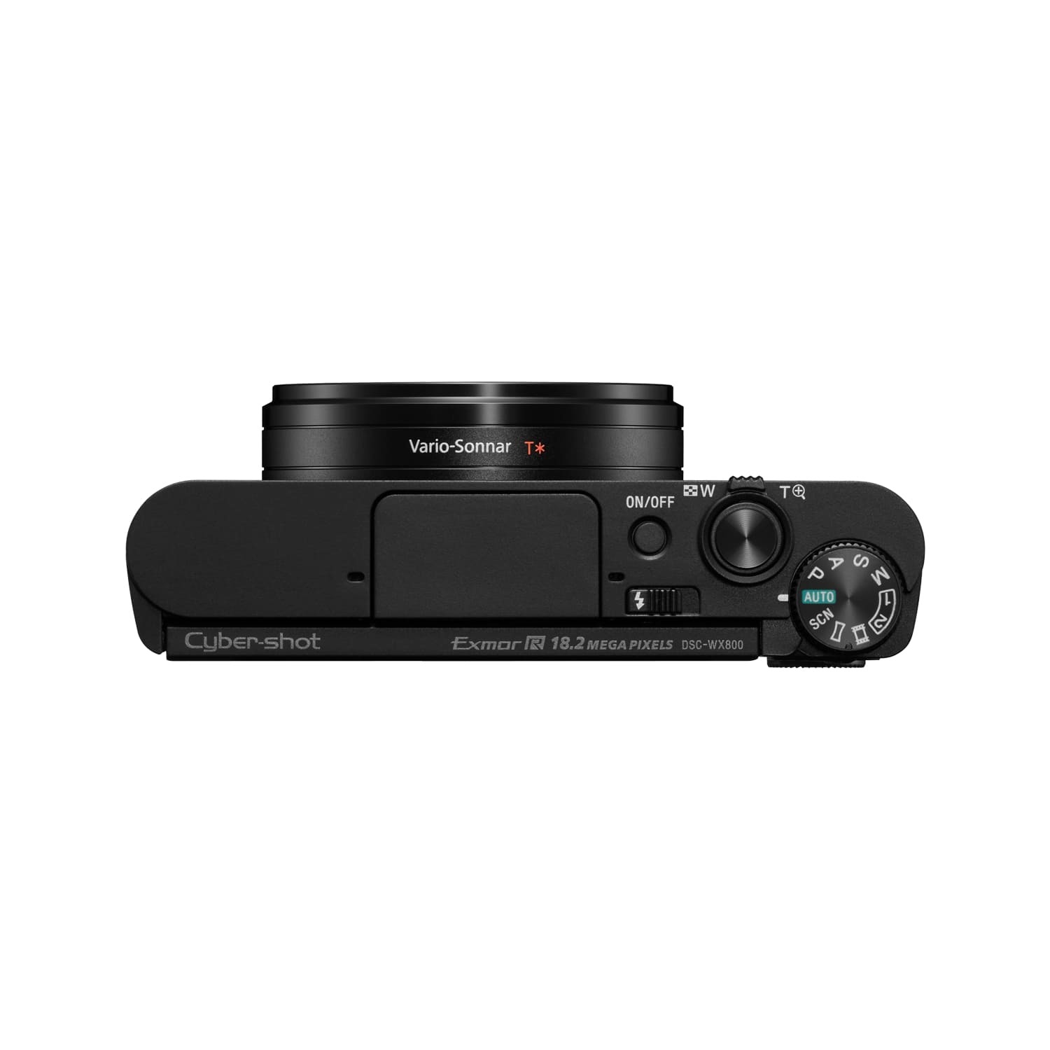 Sony DSCWX800 18.2MP CMOS 28x Zoom Digital Camera Black image