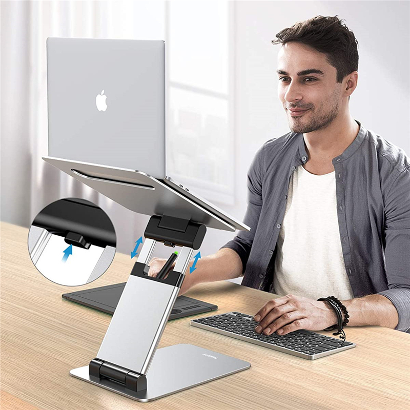 Aluminium Ergonomic Laptop Stand at Mighty Ape Australia