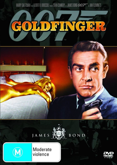 James Bond - Goldfinger on DVD image