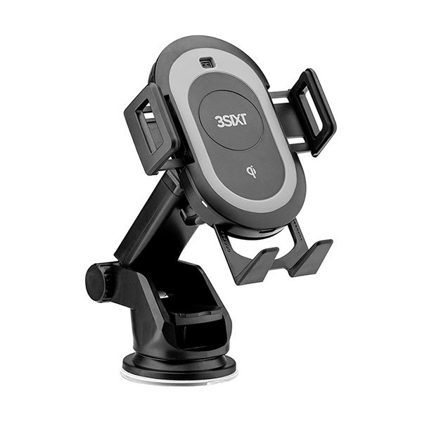 3SIXT Qi Wireless Motorised Car Charging Cradle 7.5W10W at Mighty