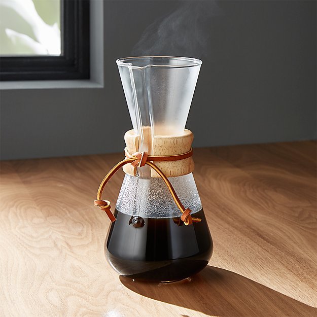 Chemex: 3-Cup Classic Glass Coffee Maker