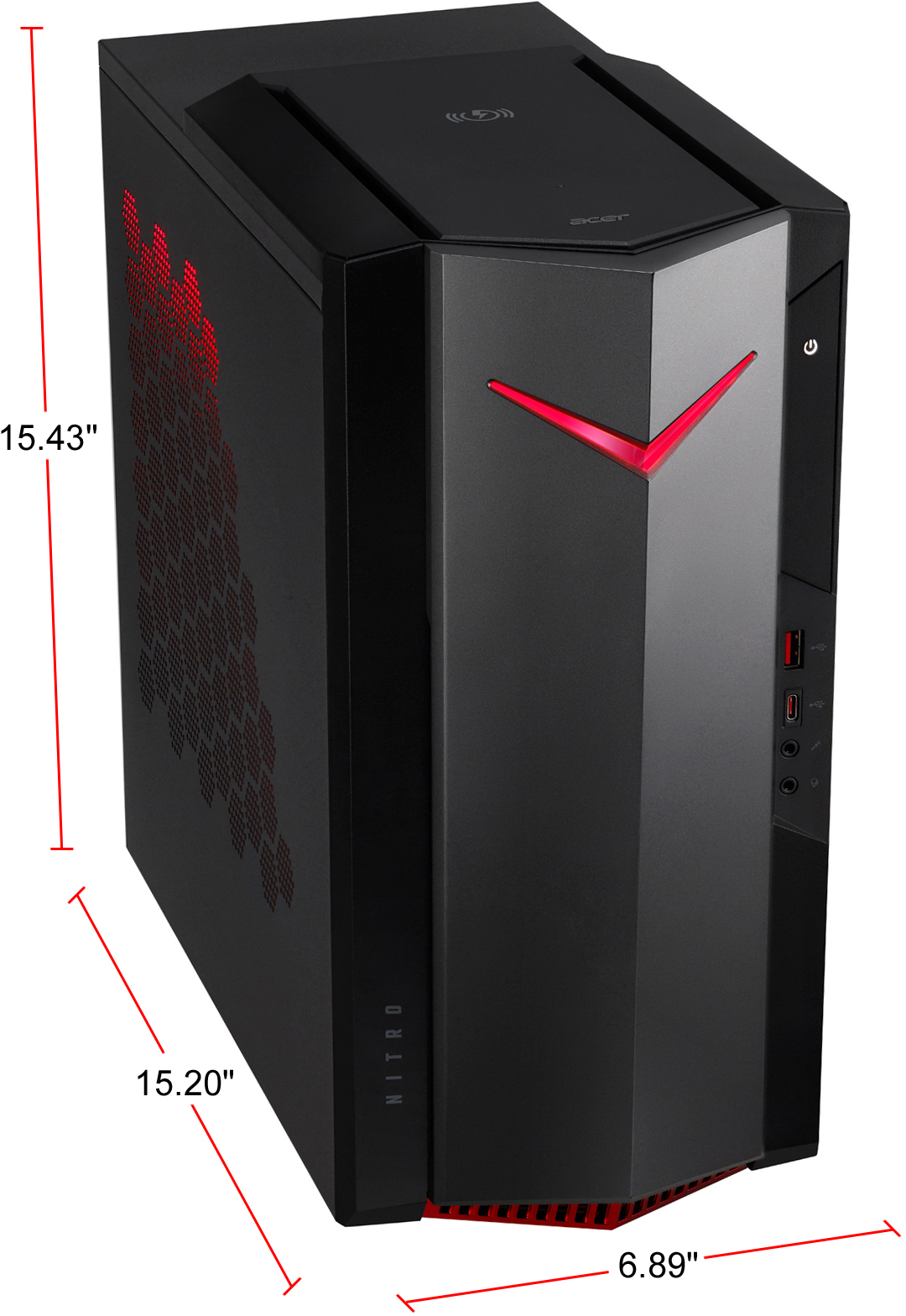 Acer Nitro 50 i7 16GB RTX2060 Super 512GB Gaming PC image