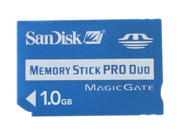 SanDisk Memory Stick Pro Duo 1 GB image