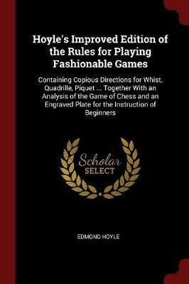 Hoyle's Improved Edition of the Rules for Playing Fashionable Games image