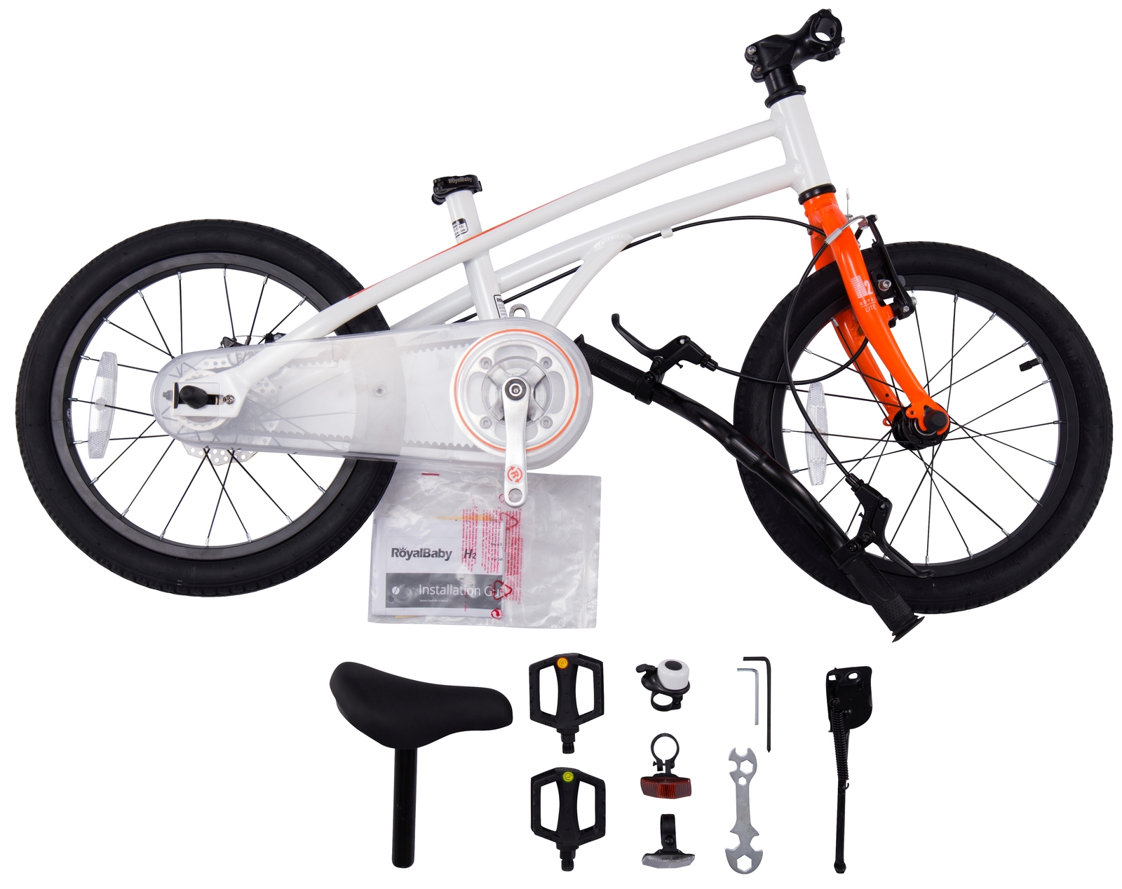 RoyalBaby: H2 Royalite - 16" Bike (Orange) image