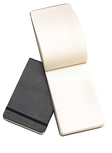 Moleskine Plain Reporter Notebook (Large, Soft, Black) by Moleskine image