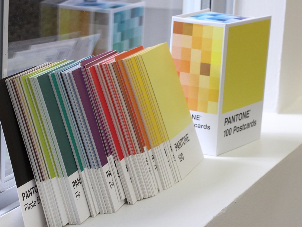 Buy Pantone 100 Postcards at Mighty Ape NZ