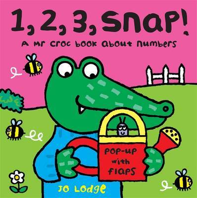 Mr Croc Board Book: 1, 2, 3 Snap by Jo Lodge image
