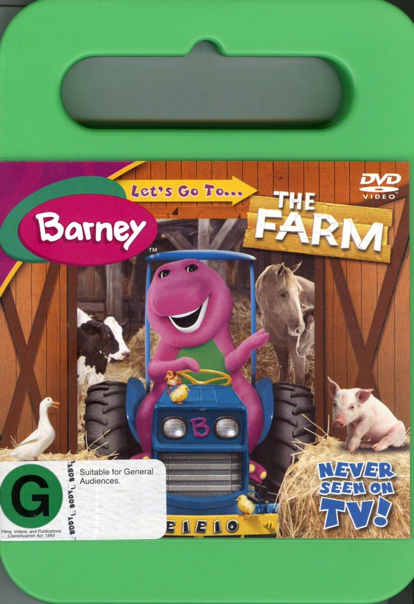 Barney - Let's Go To The Farm on DVD image