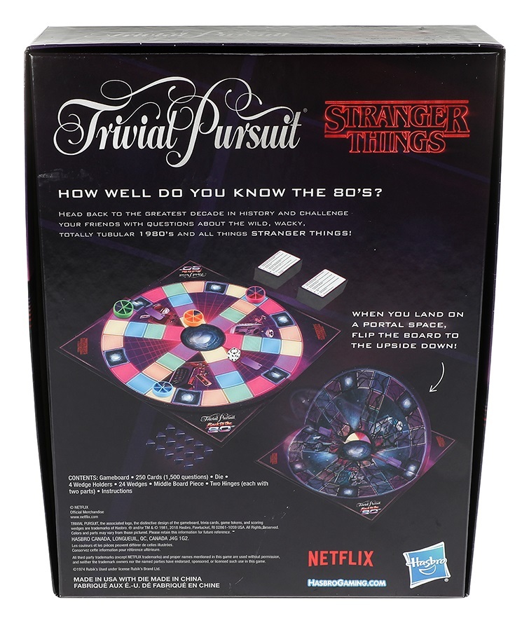 Stranger Things: Trivial Pursuit - Back to The 80s Edition image