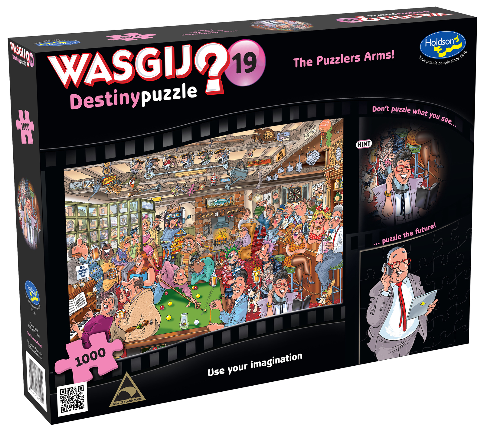 Wasgij: 1000 Piece Puzzle - Destiny #19 (The Puzzlers Arms) image