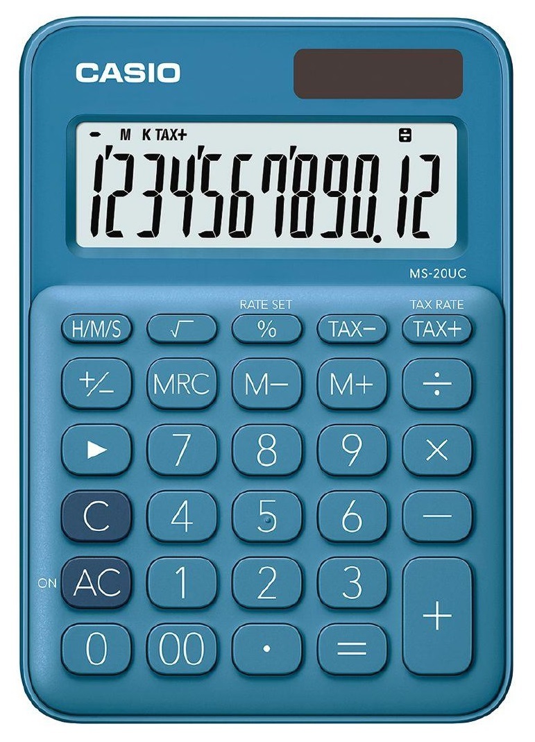 Buy Casio Desktop Calculator Blue at Mighty Ape NZ