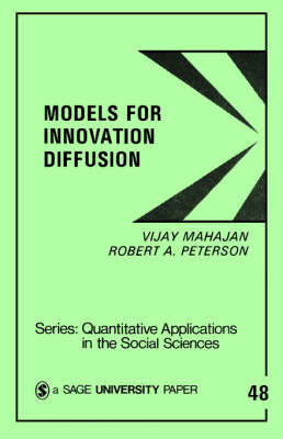 Models for Innovation Diffusion by Vijay Mahajan image