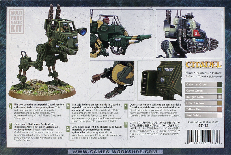 Warhammer 40,000 Imperial Guard Sentinel image