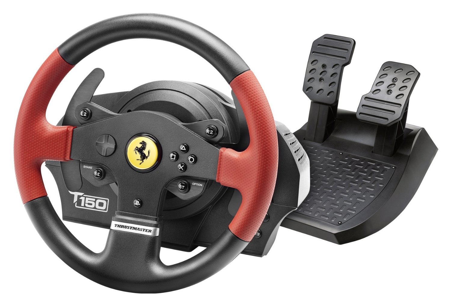 Thrustmaster T150 Ferrari Racing Wheel (PS3 & PS4) for PS4 image