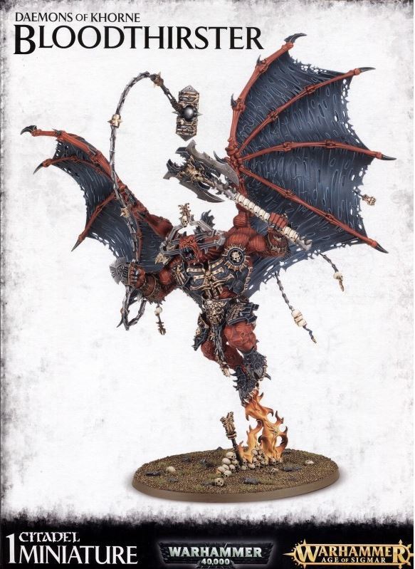 Warhammer Daemons Of Khorne Bloodthirster image