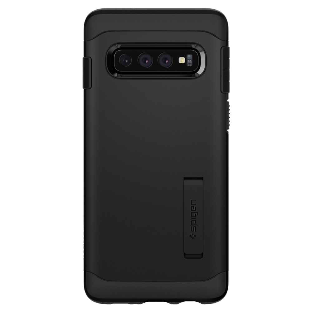 Spigen Galaxy S10+ Slim Armor Case - Black image