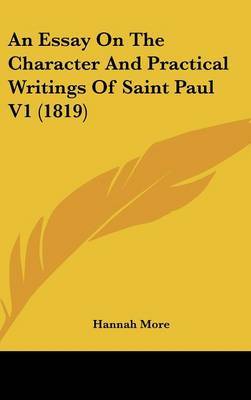 An Essay on the Character and Practical Writings of Saint Paul V1 (1819) by Hannah More image