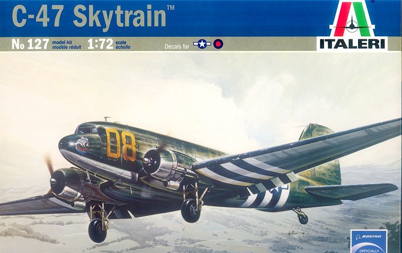 Italeri: 1/72 C-47 Skytrain (RNZAF Decals) - Model Kit image
