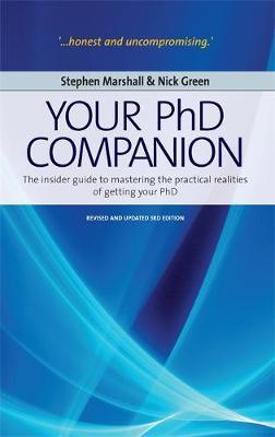 Your Phd Companion 3rd Edition by Stephen Marshall image
