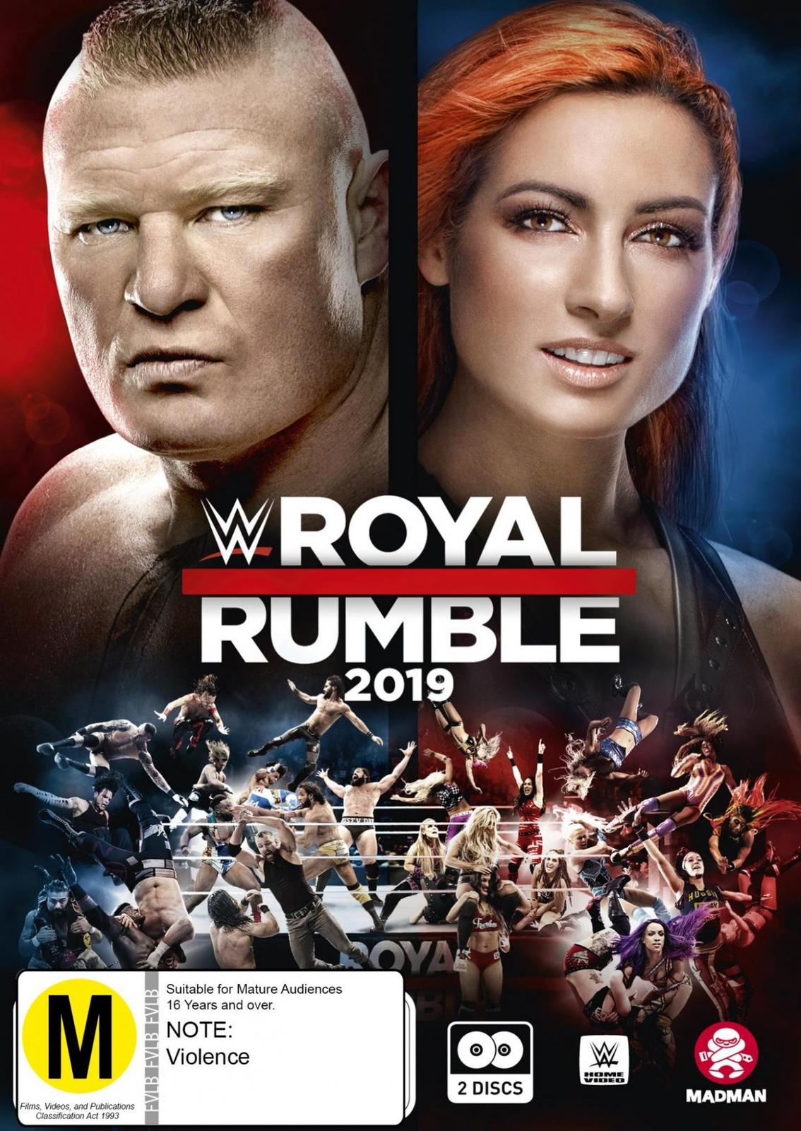 WWE: Royal Rumble 2019 on DVD