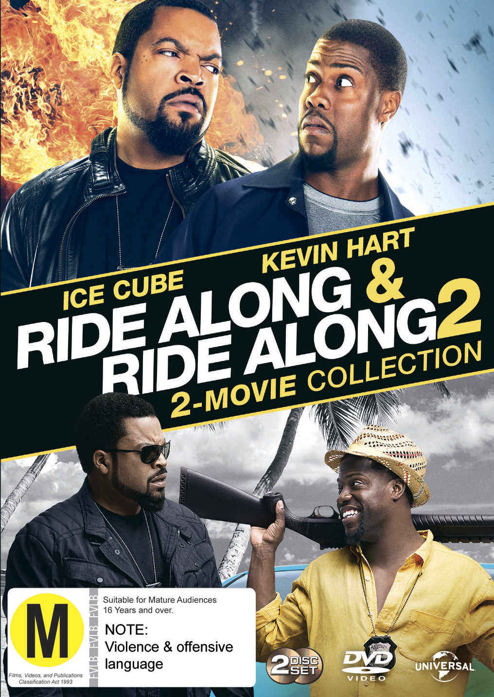 Ride Along / Ride Along 2 Double Pack on DVD image
