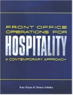 Front Office Operations for Hospitality: A Contemporary Approach by Kate Payne image