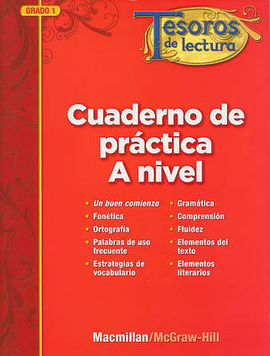 Tesoros de Lectura Cuaderno de Practica, A Nivel, Grade 1 image