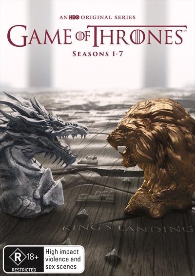 Game of Thrones - The Complete First, Second, Third, Fourth, Fifth, Sixth & Seventh Season Box Set on DVD