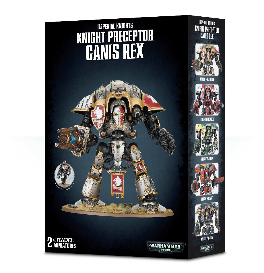 Warhammer 40,000: Freeblade - Knight Preceptor Canis Rex