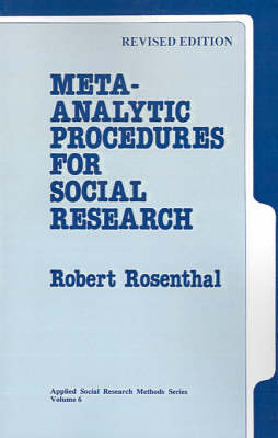 Meta-Analytic Procedures for Social Research by Robert Rosenthal image