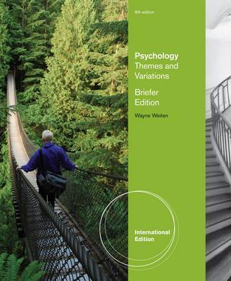 Psychology: Themes and Variations, Briefer Edition by Wayne Weiten image
