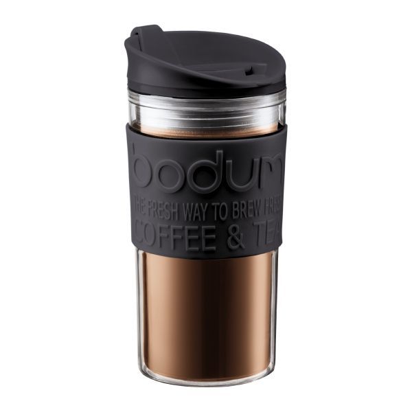 Bodum Double Wall Travel Mug (Plastic) at Mighty Ape Australia
