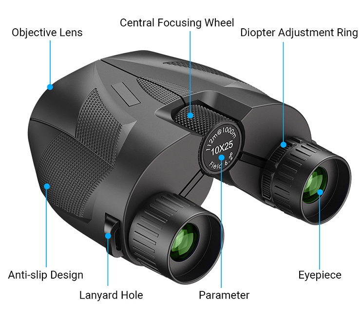 HD Professional Binoculars for Bird Watching Travel Stargazing Hunting