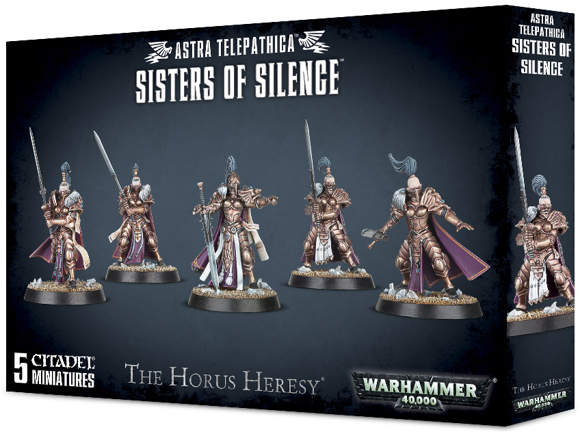 Warhammer 40,000 Adeptus Telepathica Sisters of Silence image