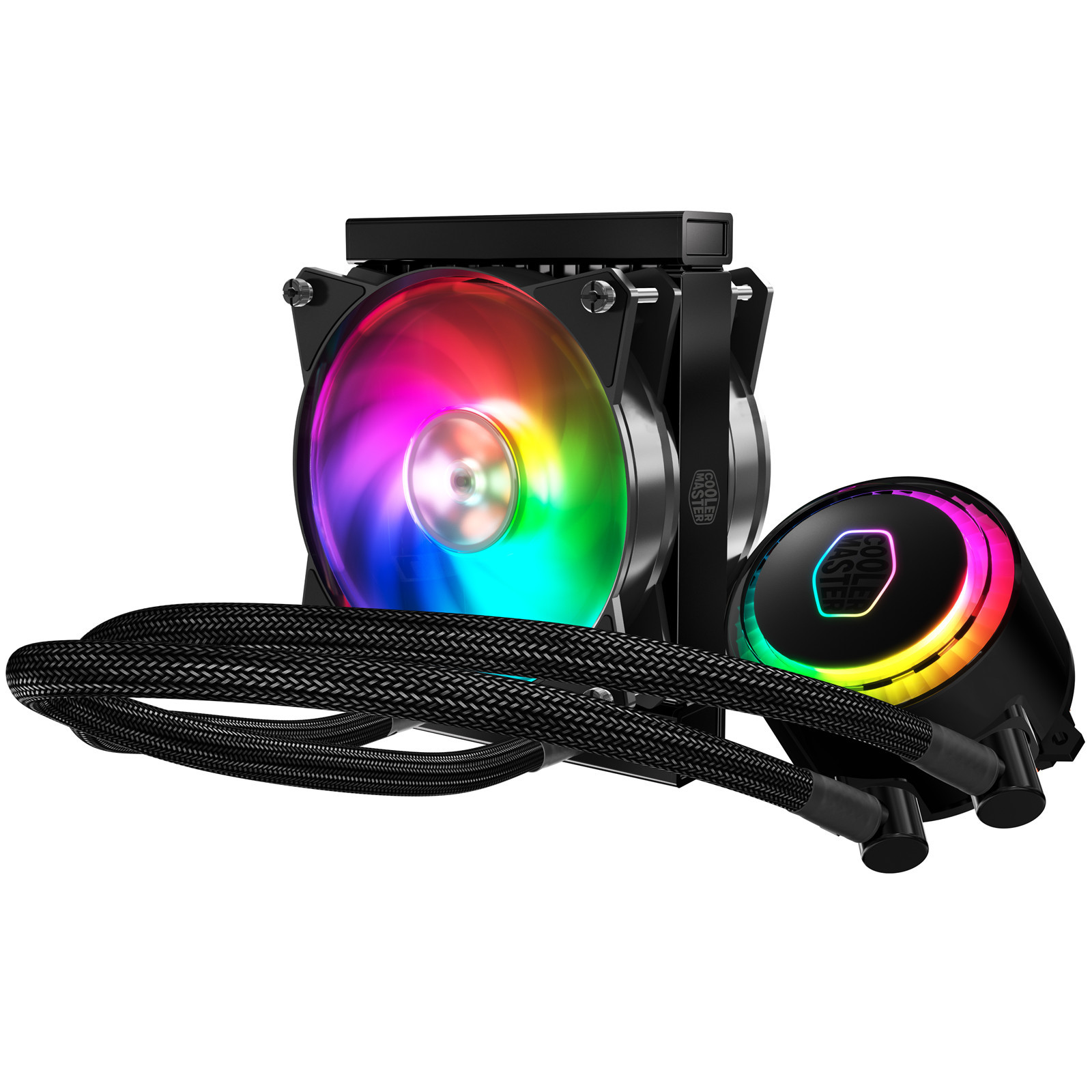 Cooler Master MasterLiquid ML120R All in One Watercooling with Addressable RGB 120MM fan - image