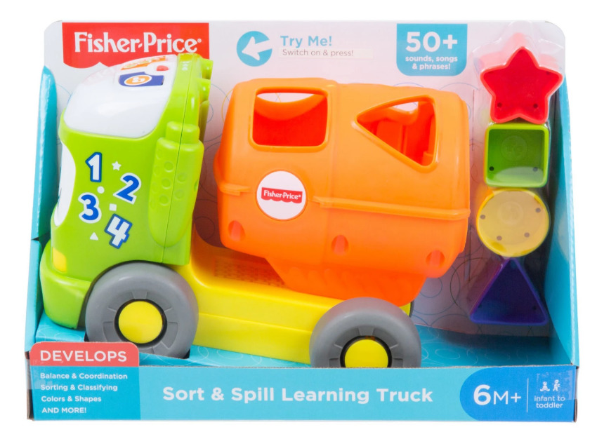 Fisher-Price - Sort & Spill Learning Truck image