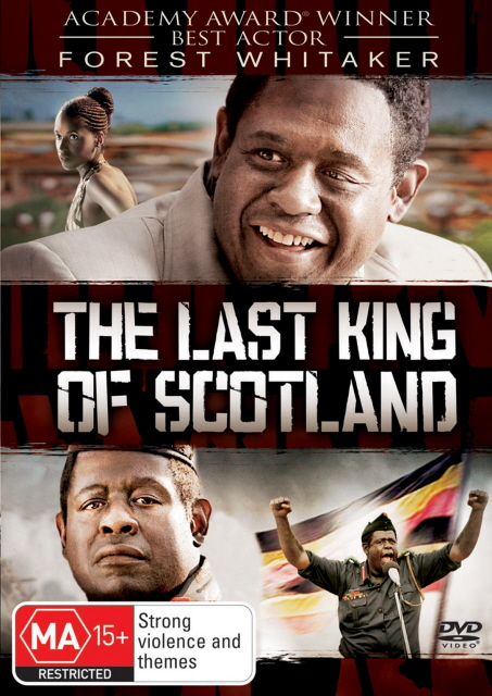The Last King Of Scotland on DVD image