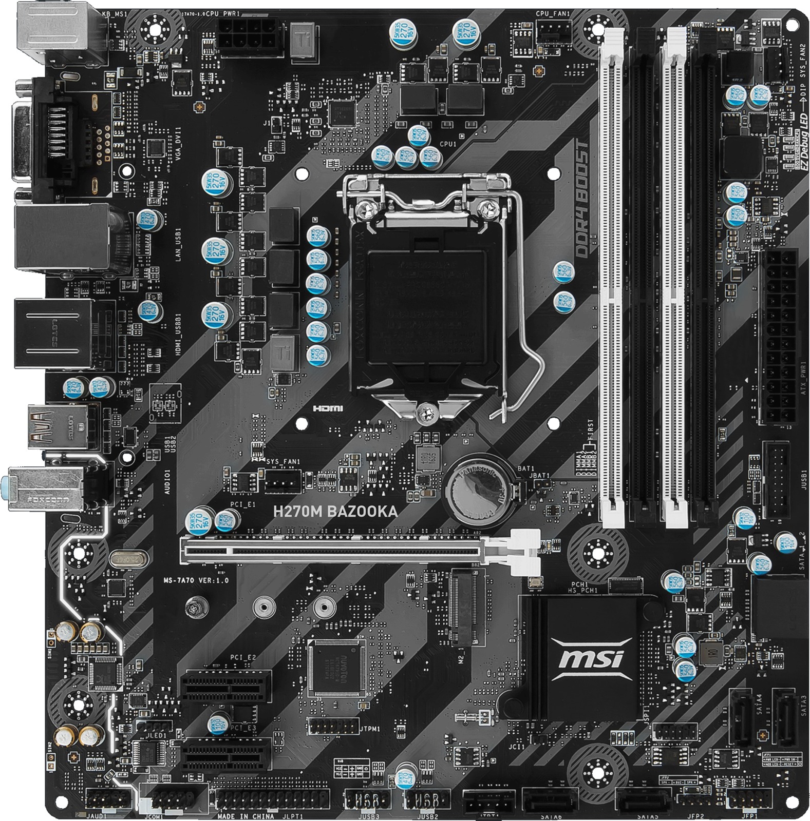 MSI B250M Bazooka Motherboard image